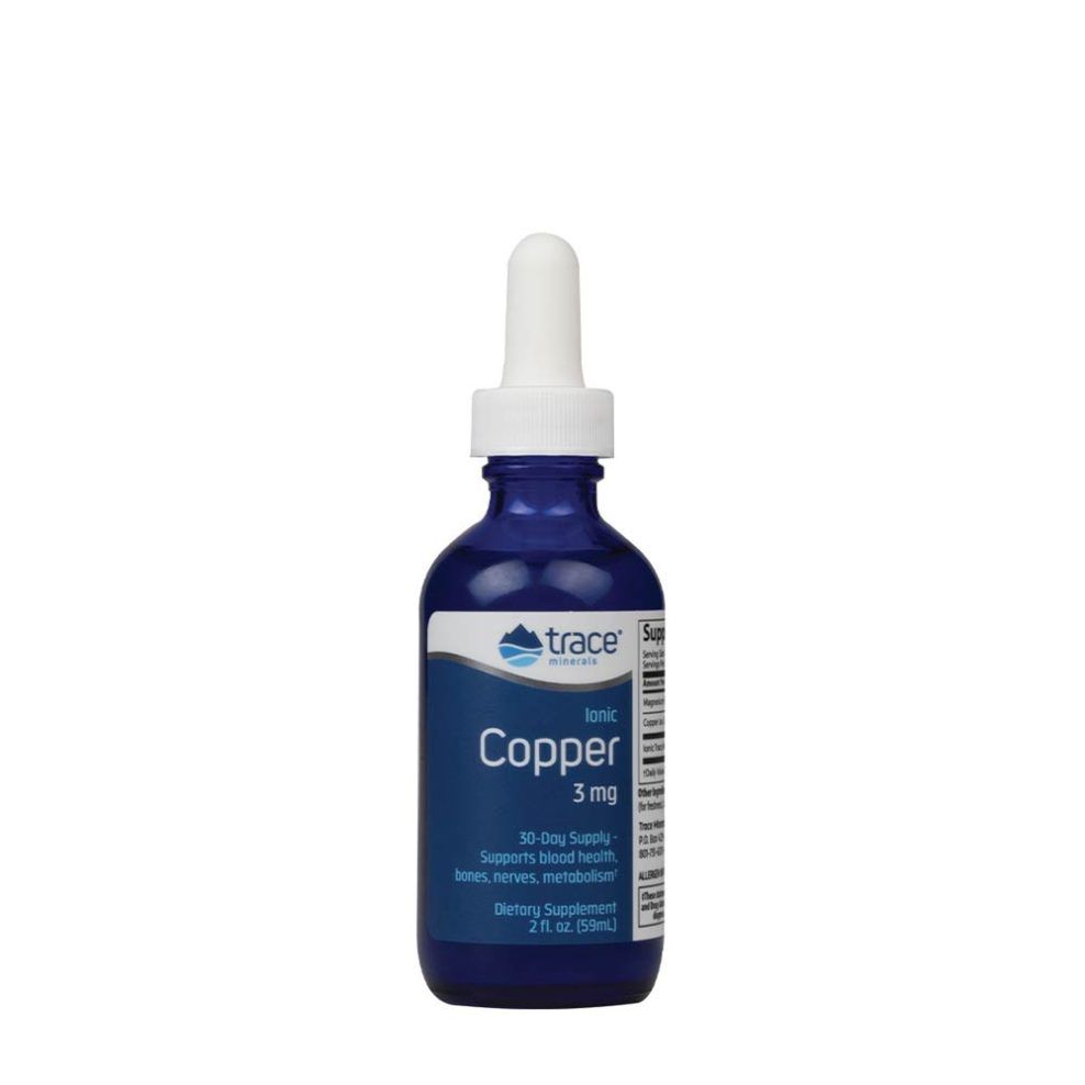 Folyékony ionos réz, Trace Minerals Liquid Ionic Copper, 59 ml