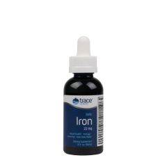 Folyékony ionos vas 22 mg, Trace Minerals Liquid Ionic Iron 22 mg, 56 ml