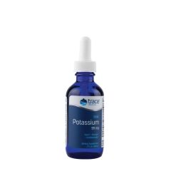 Folyékony ionos kálium 99 mg, Trace Minerals Liquid Ionic Potassium 99 mg, 59 ml