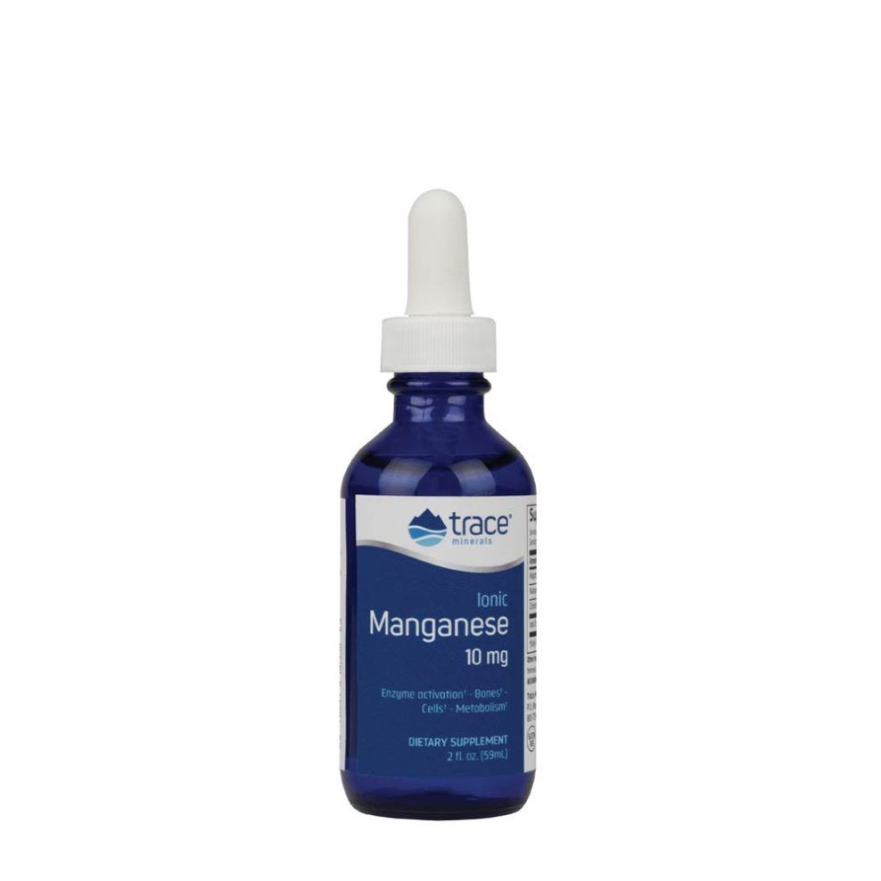Folyékony mangán 10 mg, Trace Minerals Liquid Manganese 10 mg, 59 ml