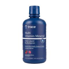 Folyékony vitamin- és ásványianyag-komplex, Trace Minerals Liquid Vitamin-Mineral, 887 ml
