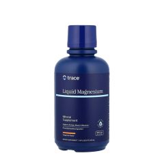 Folyékony magnézium, Trace Minerals Magnesium Liquid, 473 ml, mandarin íz