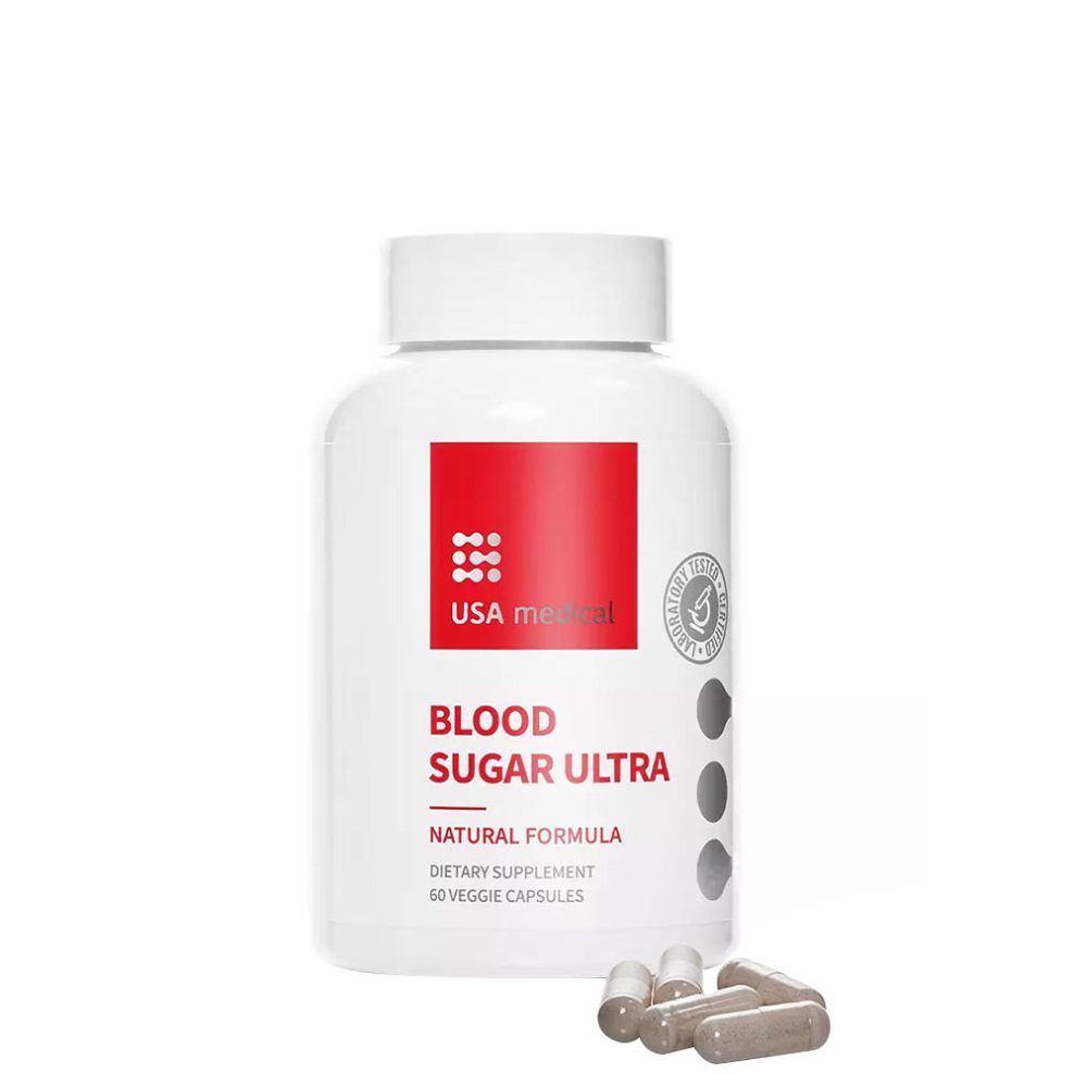 Vércukorszint-komplex, USA medical Blood Sugar Ultra, 60 kapszula