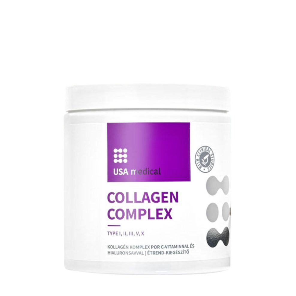 Kollagén-komplex por, USA medical Collagen Complex, 240 g