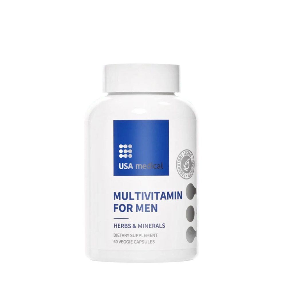 Férfi multivitamin, USA medical Multivitamin For Men, 60 kapszula