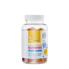 Gyermek multivitamin gumicukor, USA medical Multivitamin Gummies For kids, 60 gumicukor, természetes gyümölcsíz íz