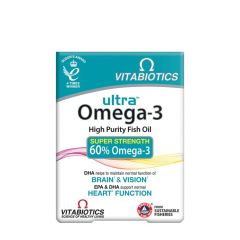 Omega-3 zsírsavak, Vitabiotics Ultra Omega-3, 60 kapszula