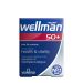 Férfi multivitamin 50 év felett, Vitabiotics Wellman 50+, 30 tabletta