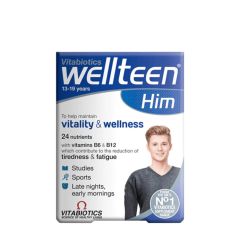 Tinifiú multivitamin, Vitabiotics Wellteen Him, 30 tabletta