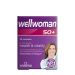Női multivitamin 50 év felett, Vitabiotics Wellwoman 50+, 30 tabletta
