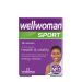 Női multivitamin sportolóknak, Vitabiotics Wellwoman Sport, 30 tabletta