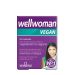 Vegán női multivitamin, Vitabiotics Wellwoman Vegan, 60 tabletta