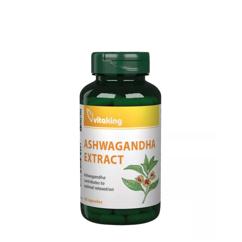 Ashwagandha kivonat 240 mg, Vitaking Ashwagandha Extract 240 mg, 60 kapszula