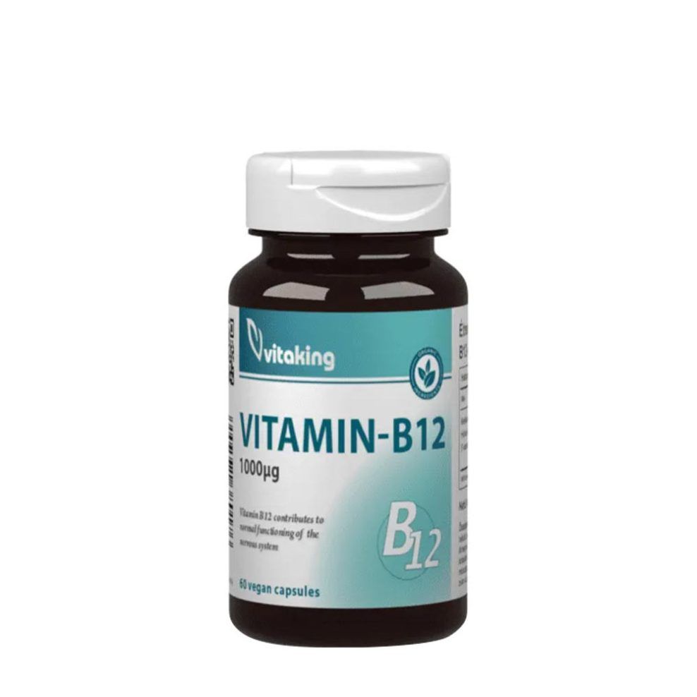 B12-vitamin, Vitaking B-12 Vitamin Vege, 60 kapszula