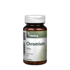 Króm 200 mcg, Vitaking Chromium 200 mcg, 100 tabletta