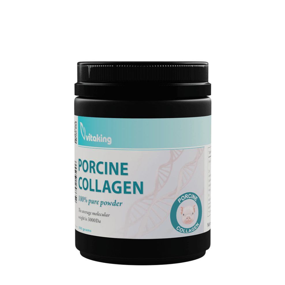 Sertéskollagén por, Vitaking Collagen Powder – Natural (Porcine), 300 g