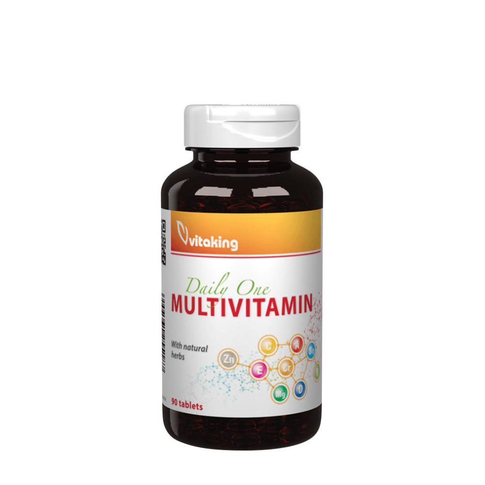 Napi multivitamin, Vitaking Daily One Multivitamin, 90 tabletta