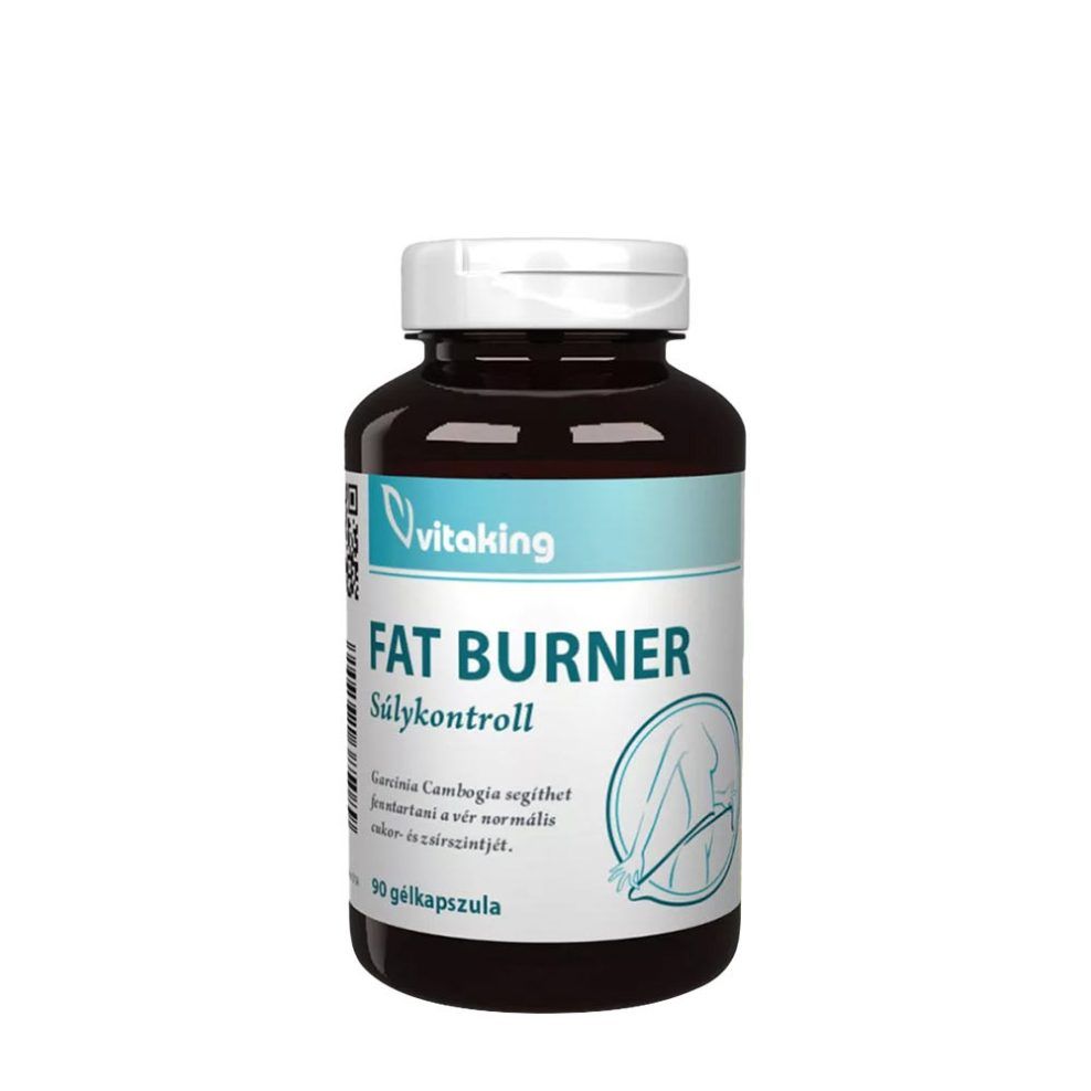 Étrend-kiegészítő kapszula, Vitaking Fat Burner, 90 lágykapszula