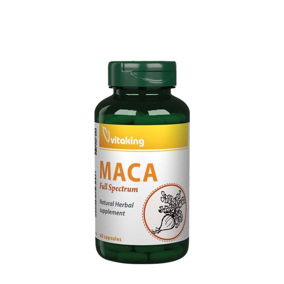 Maca 500 mg, Vitaking Maca 500 mg, 60 kapszula