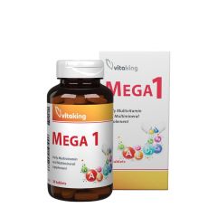 Multivitamin, Vitaking Mega-1 Multivitamin, 30 tabletta