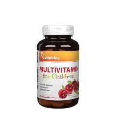 Gyermek multivitamin, Vitaking Multivitamin for Children, 90 rágótabletta