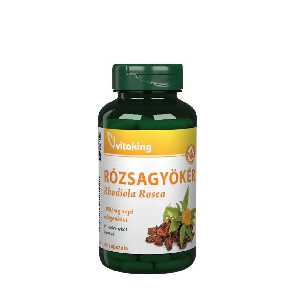 Rózsagyökér 1000 mg, Vitaking Rhodiola Rosea 1000 mg, 60 kapszula