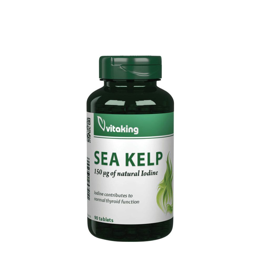 Tengeri alga, Vitaking Sea Kelp, 90 tabletta