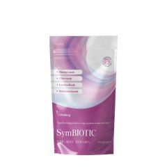 Szinbiotikus rost, Vitaking SymBIOTIC Fiber, 390 g, eper íz