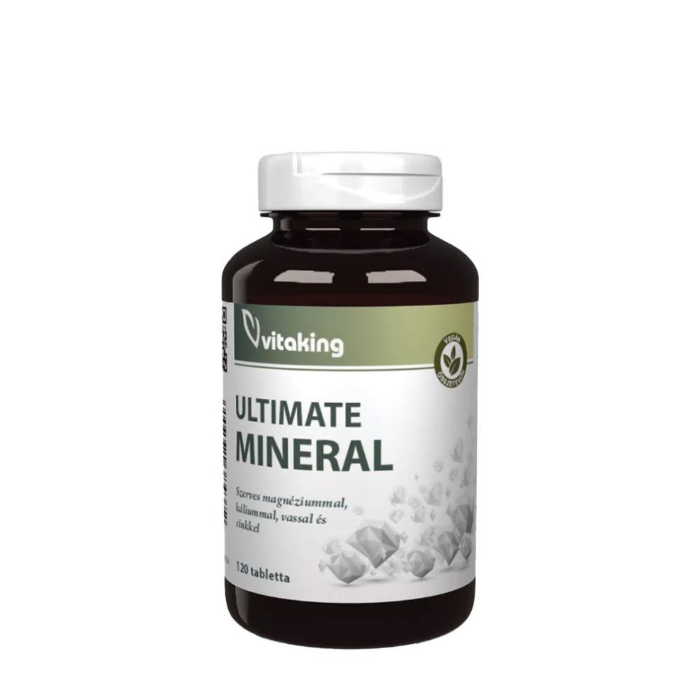 Ásványianyag-komplex, Vitaking Ultimate Mineral, 120 tabletta