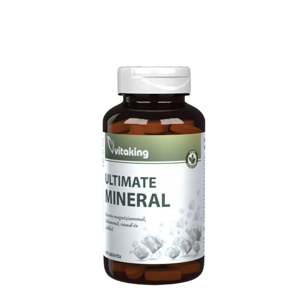 Ásványianyag-komplex, Vitaking Ultimate Mineral, 60 tabletta