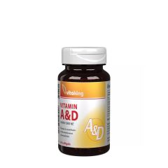 A- és D-vitamin 10 000/1 000 NE, Vitaking Vitamin A&D 10,000/1,000 IU, 60 lágykapszula