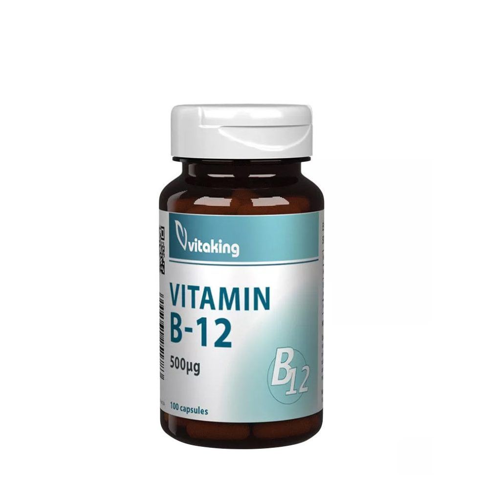 B12-vitamin 500 µg, Vitaking Vitamin B-12 500 mcg, 100 kapszula