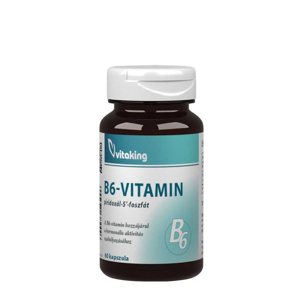 B6-vitamin P5P formában, Vitaking Vitamin B6 (P5P), 60 kapszula
