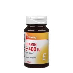 E-vitamin 400 NE, Vitaking Vitamin E-400 IU, 60 lágykapszula