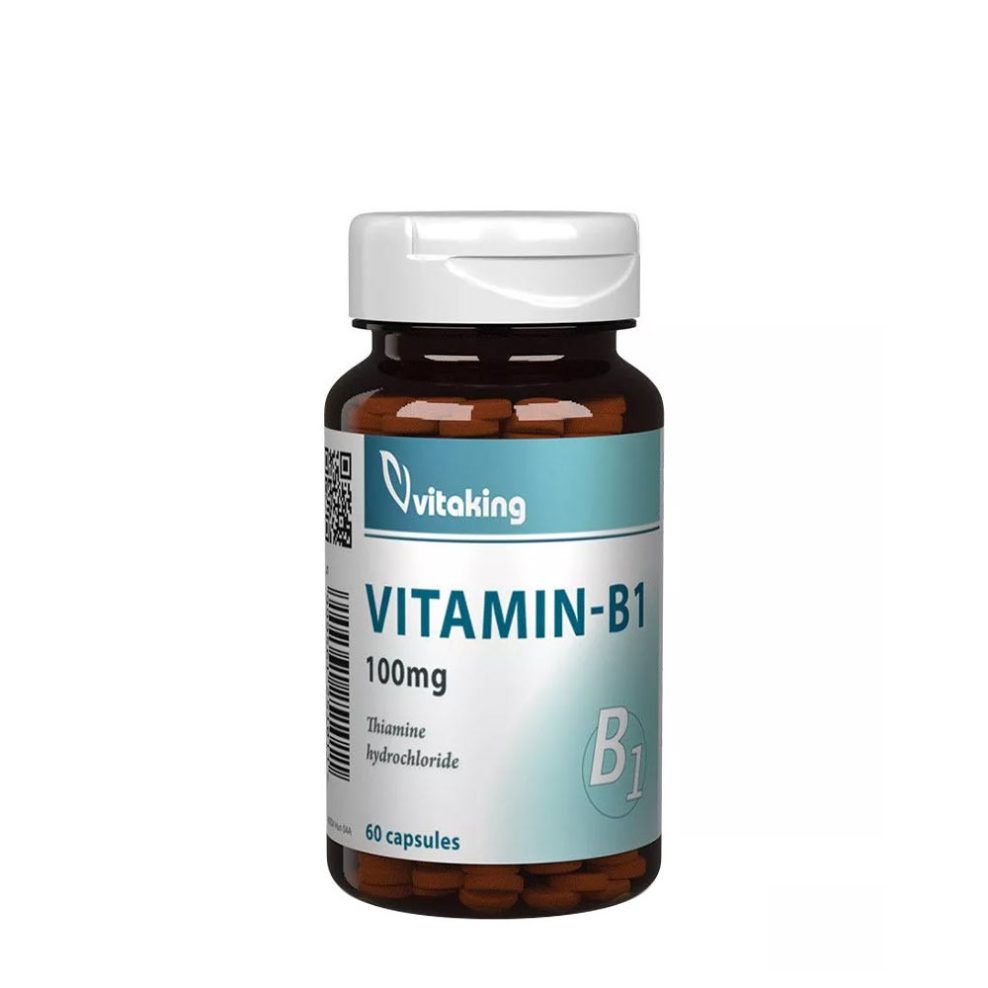 B1-vitamin 100 mg, Vitaking Vitamin-B1 100 mg, 60 kapszula
