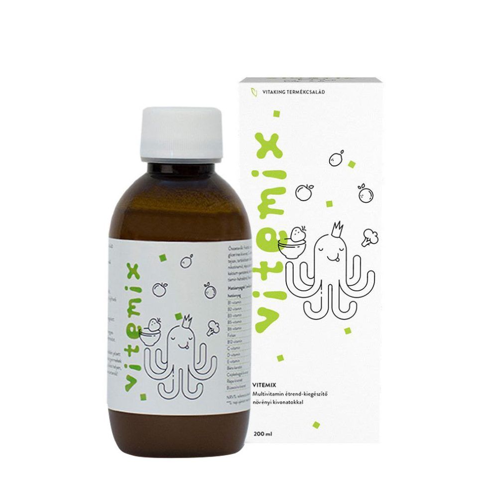 Multivitamin szirup, Vitaking Vitemix Multivitamin Syrup, 200 ml