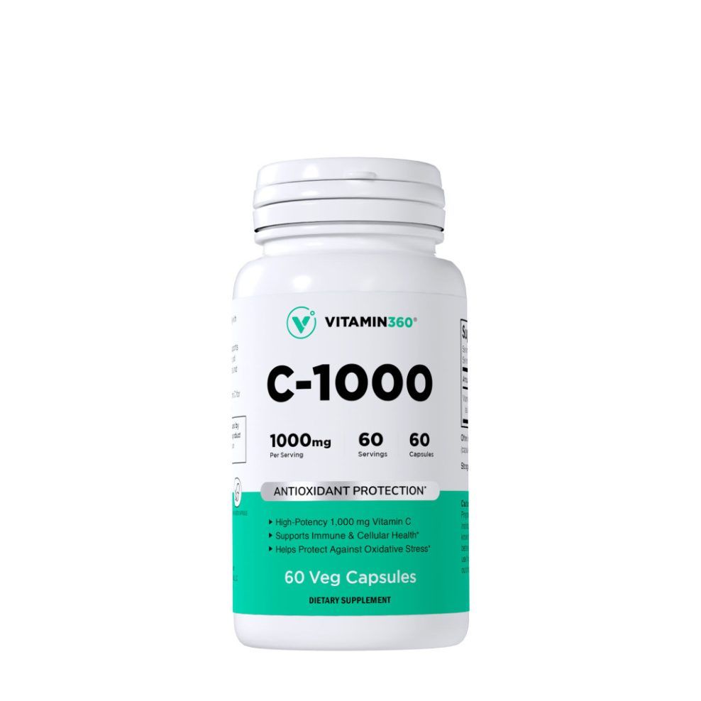 C-vitamin 1000 mg, Vitamin360 C-1000 - Vitamin C 1,000 mg, 60 kapszula
