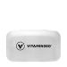 5 rekeszes tablettatartó, Vitamin360 Pill Box With 5 Compartments, 1 db, fehér