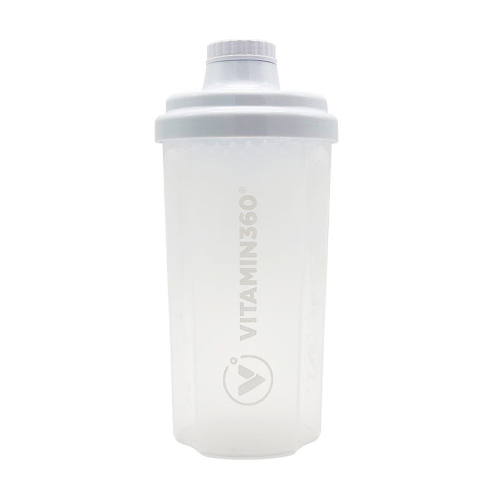 Átlátszó shaker, Vitamin360 Transparent Shaker, 500 ml