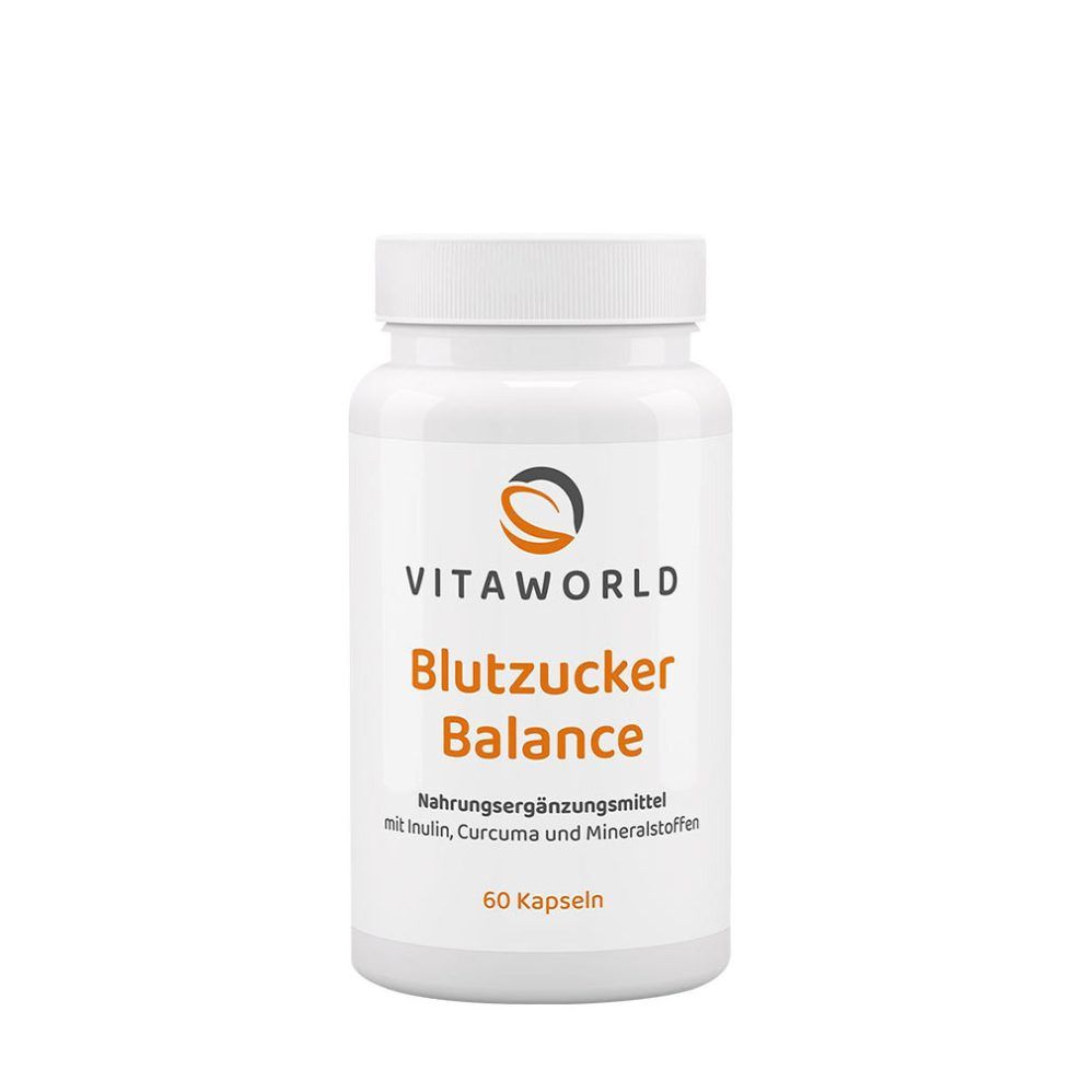 Vércukorszint-egyensúly komplex, Vitaworld Blood Sugar Balance, 60 kapszula