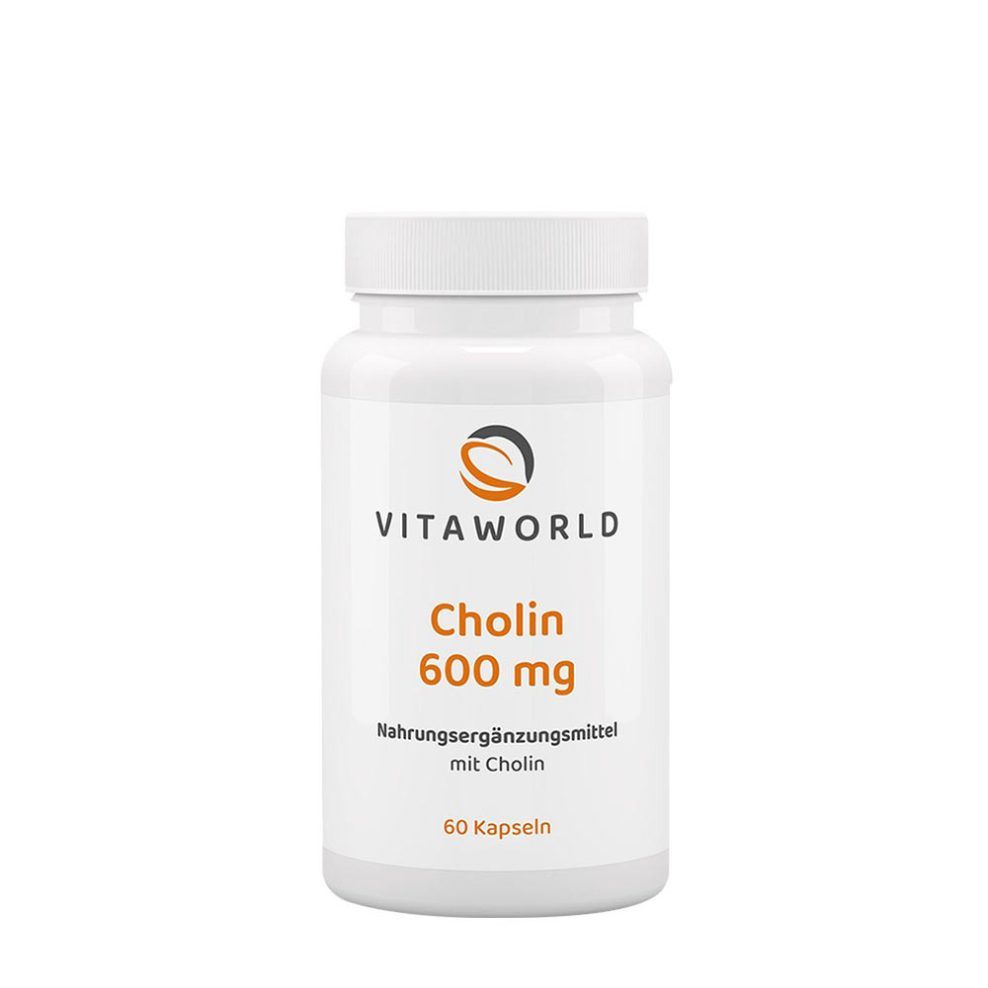 Kolin 600 mg, Vitaworld Choline 600 mg, 60 kapszula
