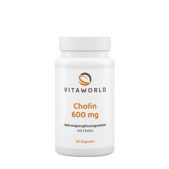 Kolin 600 mg, Vitaworld Choline 600 mg, 60 kapszula