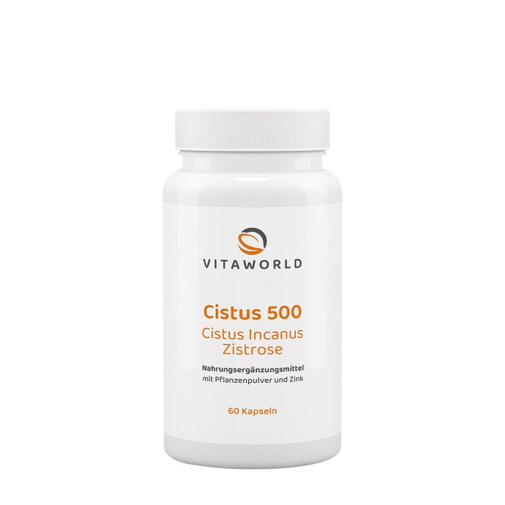 Cistus kivonat 500 mg, Vitaworld Cistus 500, 60 kapszula