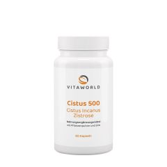 Cistus kivonat 500 mg, Vitaworld Cistus 500, 60 kapszula