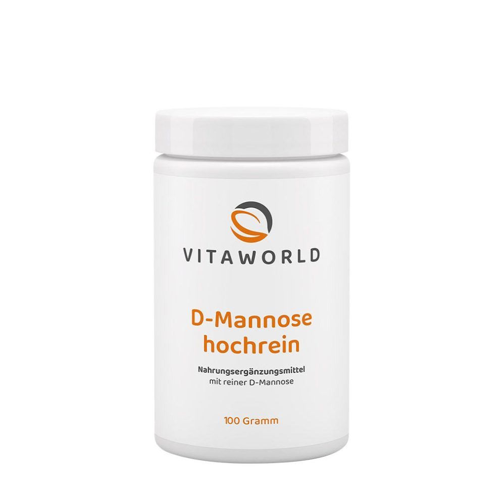 Nagy tisztaságú D-mannóz, Vitaworld D-Mannose high purity, 100 g