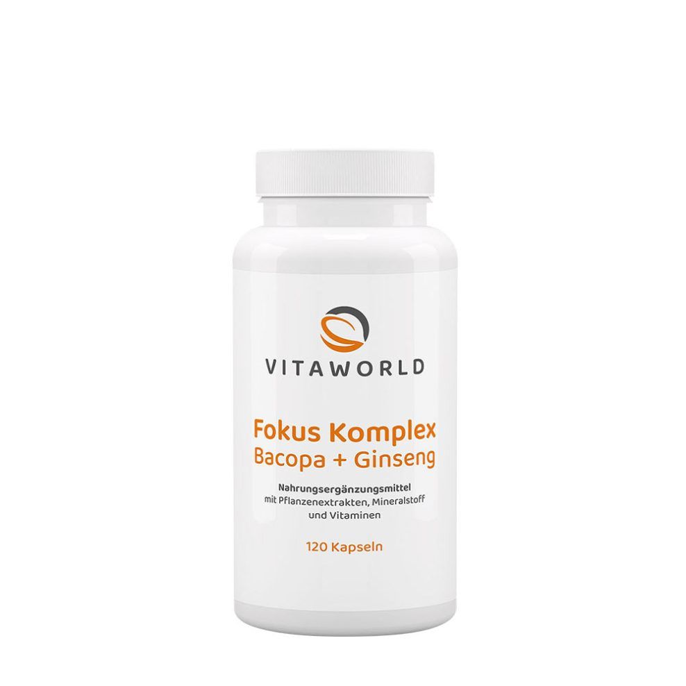 Fókusz komplex, Vitaworld Focus Complex, 120 kapszula