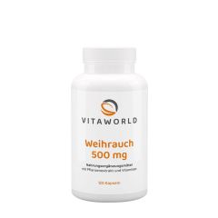 Tömjén 500 mg, Vitaworld Frankincense 500 mg, 120 kapszula
