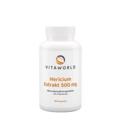 Hericium-kivonat 500 mg, Vitaworld Hericium Extract 500 mg, 100 kapszula