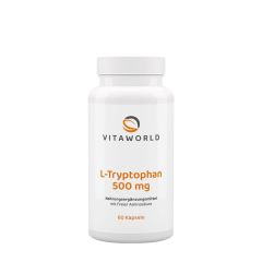 L-triptofán 500 mg, Vitaworld L-Tryptophan 500 mg, 60 kapszula