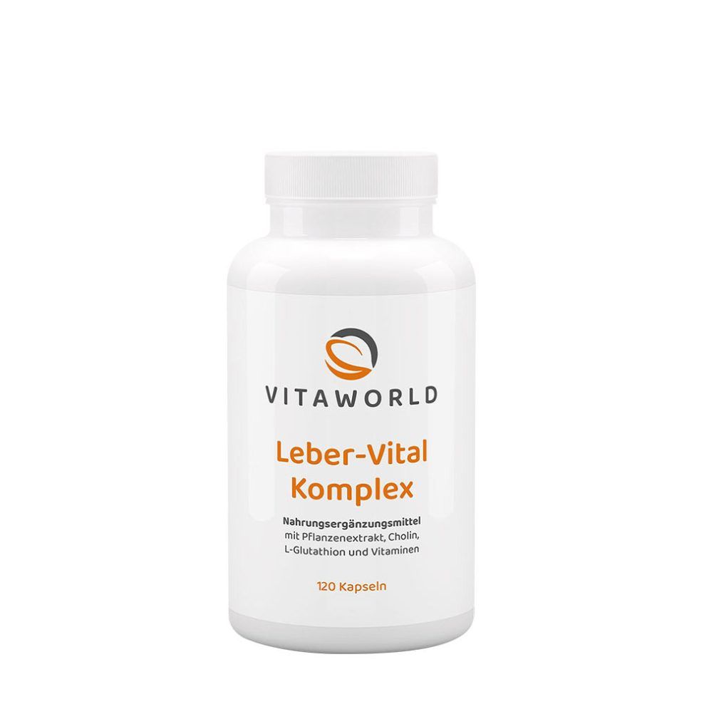 Gyógynövény-komplex, Vitaworld Liver-Vital Complex, 120 kapszula